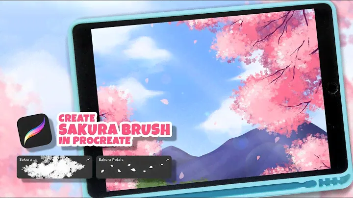 HOW TO CREATE SAKURA BRUSH | Procreate Tutorial