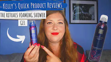 RITUALS OF YALDA FOAMING SHOWER GEL | Kelly's Quick Product Reviews | Kelly Marie