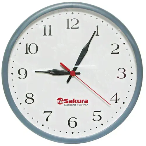 Часы Sakura 2 Б5 серый
