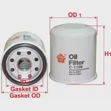 Масляный фильтр SAKURA AUTOMOTIVE 8997879200636 C-1109 DQT HAVN 3743346