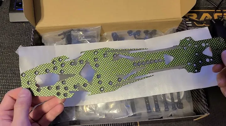 Nez0's Bad Shoppe: 3Racing Sakura D5 MR-GA Green Drift Chassis Unboxing