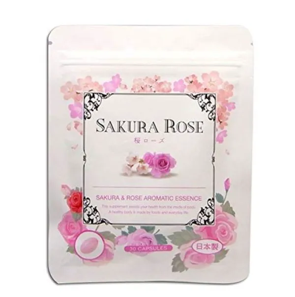 NAMA SAKURA ROSE Sakura and Rose Aromatic Essence Витамины для хорошего самочувствия и красоты, 30 штук