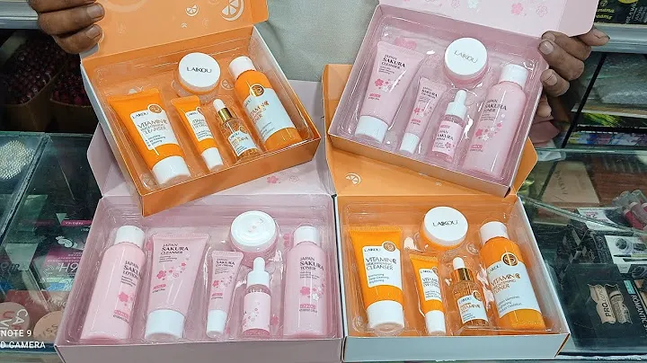 Viral Japan sakura,Laikou Vitamin brightening skincare set ||#japan #sakura set#2023