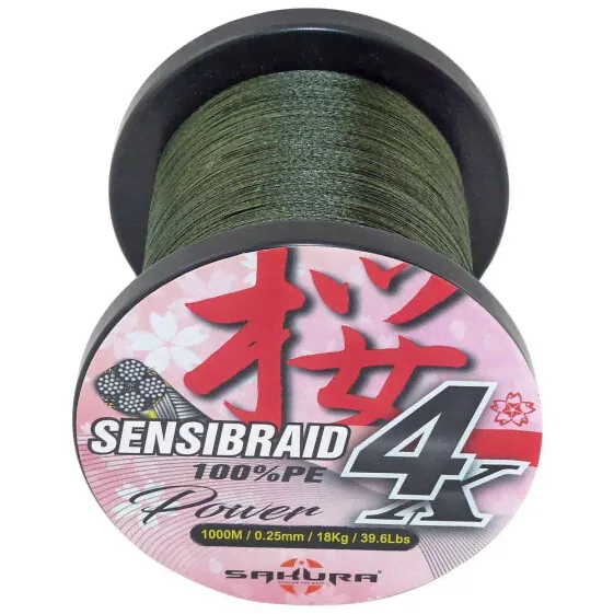 SAKURA Sensibraid 4X 1000 m-0