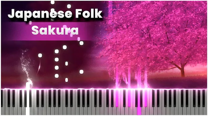 Sakura (Japanese Folk Song) 【 PIANO TUTORIAL 】