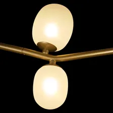 Подвесная люстра Loft IT Sakura 10212/8L Gold для спальни, цвет золотой, в стиле модерн