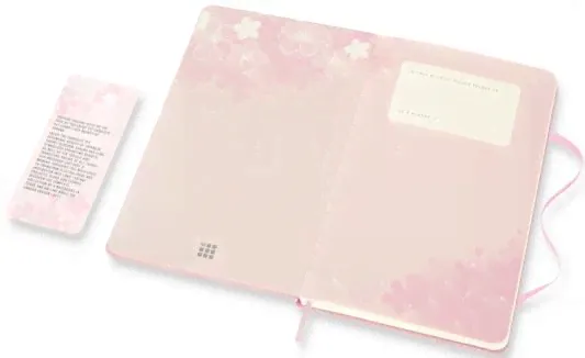 Блокнот Moleskine LIMITED EDITION SAKURA LESU03QP012 Pocket 90x140мм обложка текстиль 192стр. нелинованный розовый