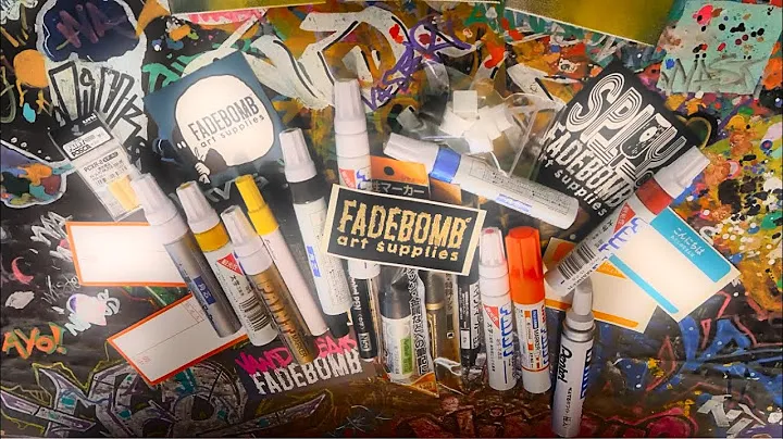 FadeBomb & ArtPrimo Graffiti Supplies | Messing Around with Markers