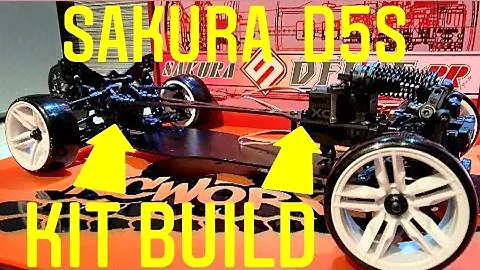 NEW 1/10 SAKURA D5 S RWD DRIFT CAR KIT BUILD VIDEO 3RACING