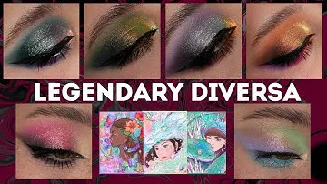 Обзор коллекции "Legendary Diversa" от Oden's Eye 🐉🐍🦋