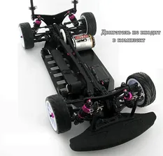 Модель шоссейного автомобиля 3RACING SAKURA Zero S KIT 4WD масштаб 1:10 2.4G - KIT-SAKURA-S